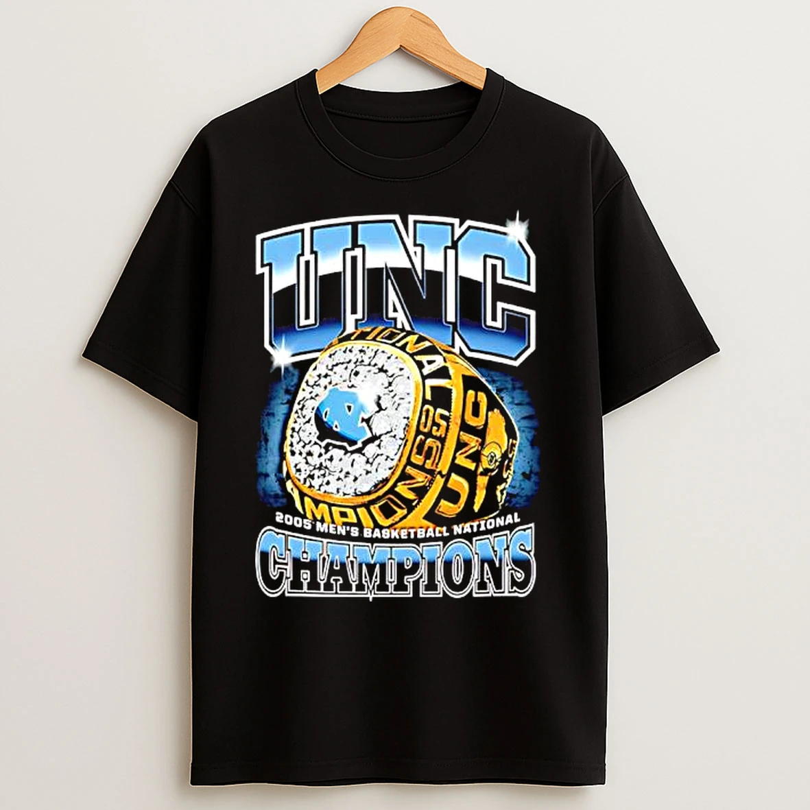 Classic Unc Mens 2005 Basketball National Champions T Shirts
