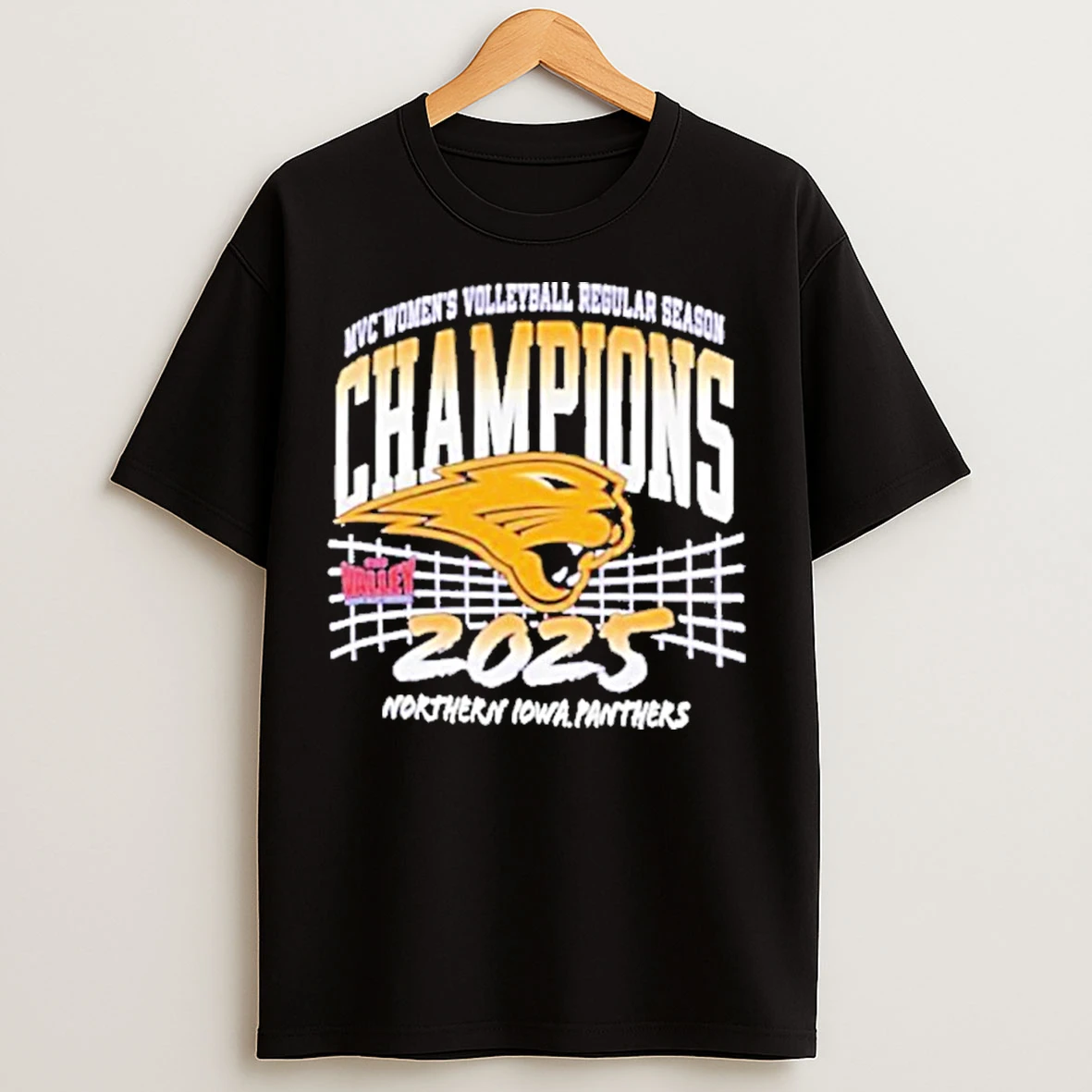 Classic Uni Volleyball 2025 Mvc Champions T Shirts
