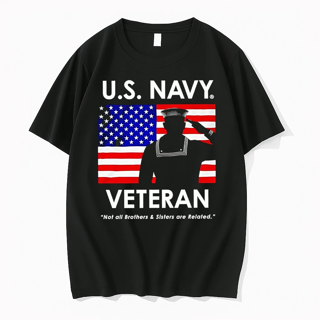 Classic Us Navy Veteran Not All Brothers And Sisters Are Related T Shirts