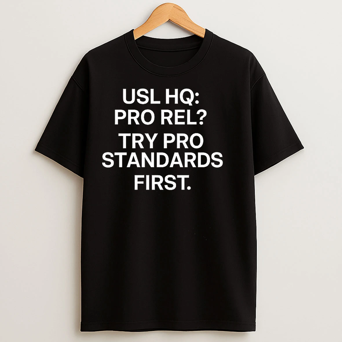 Classic Usl Hq Pro Rel Standards First T Shirts
