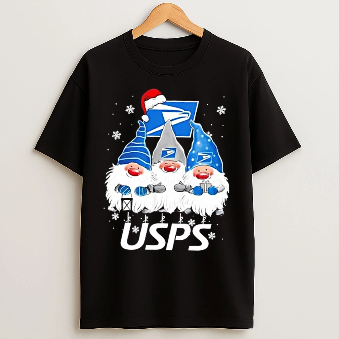 Classic Usps X Gnome Merry Christmas T Shirts
