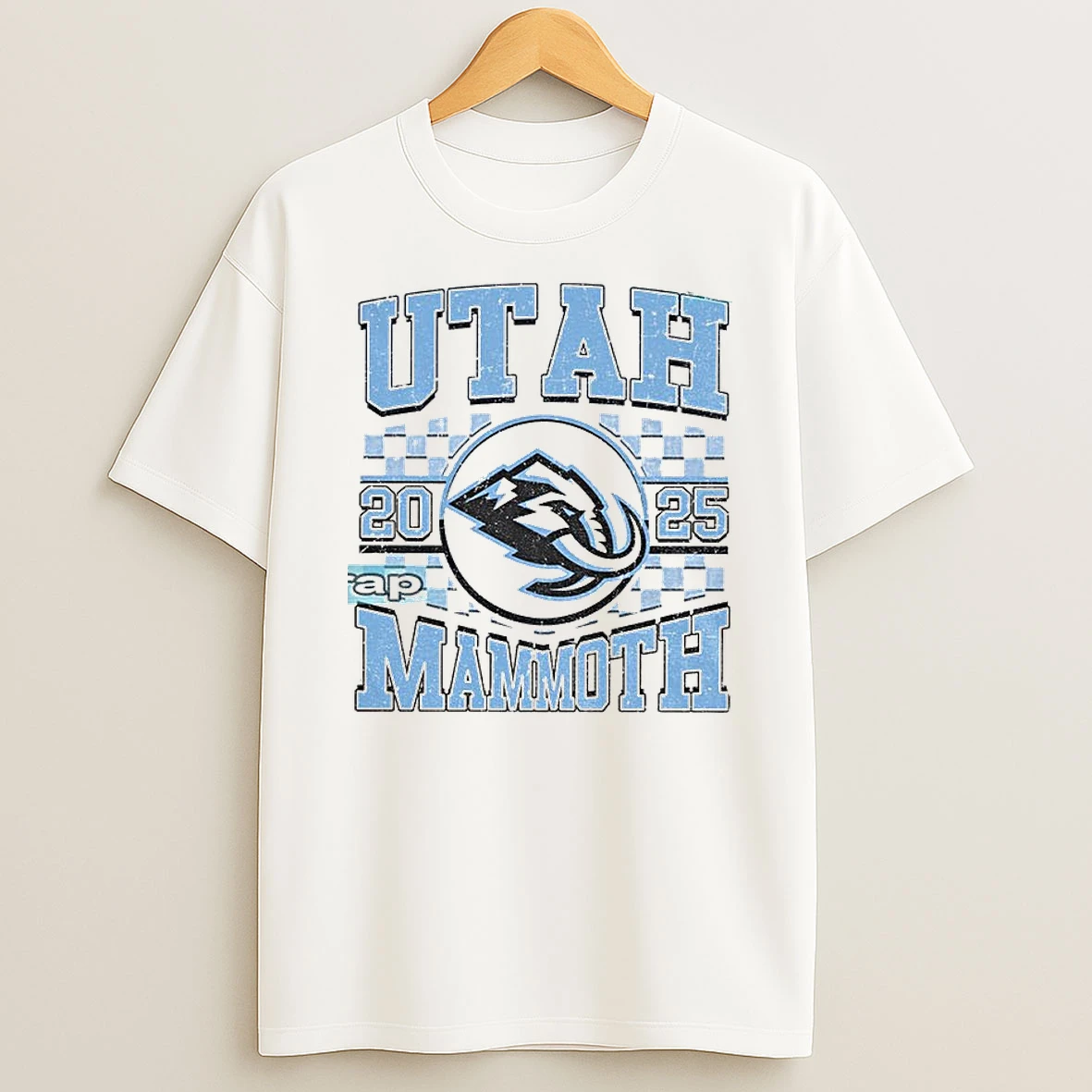 Classic Utah Mammoth Nhl Hockey Utah 2025 Logo T Shirts