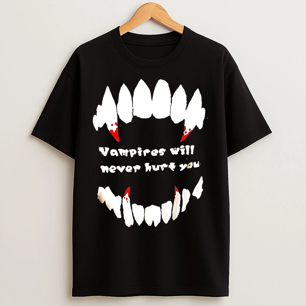 Classic Vampires Will Never Hurt You T Shirts