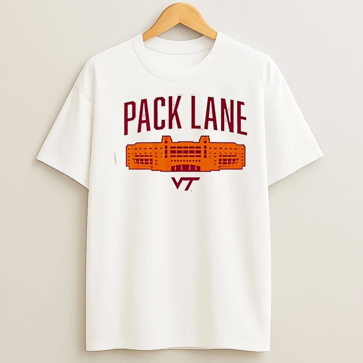 Classic Virginia Tech Hokies Football Pack Lane T Shirts