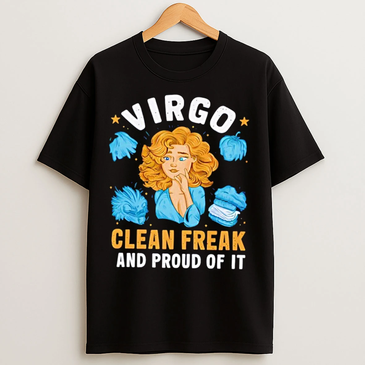Classic Virgo Clean Freak Nad Proud Of It T Shirts
