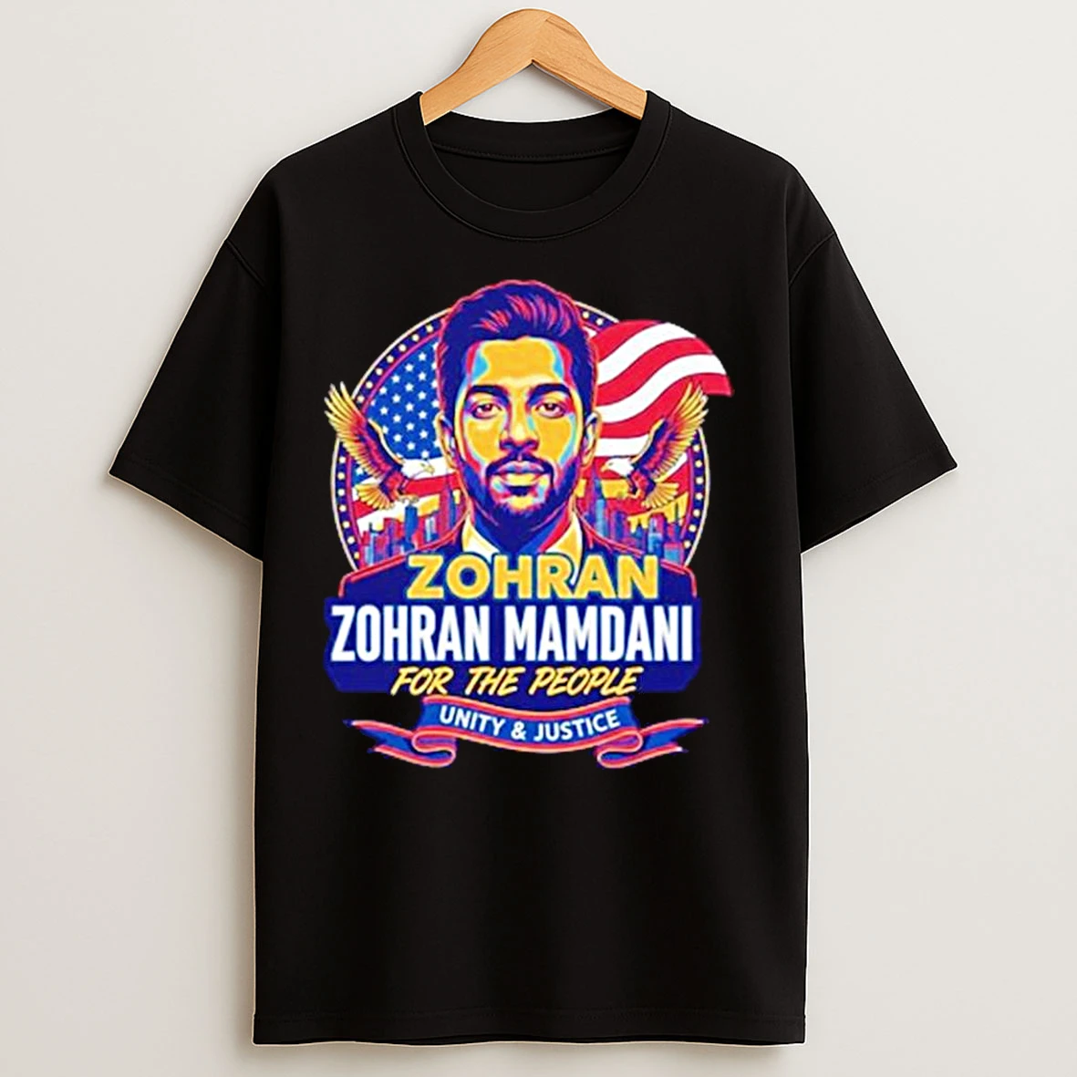 Classic Vote Zohran Mamdani For The People Unity And Justice T Shirts