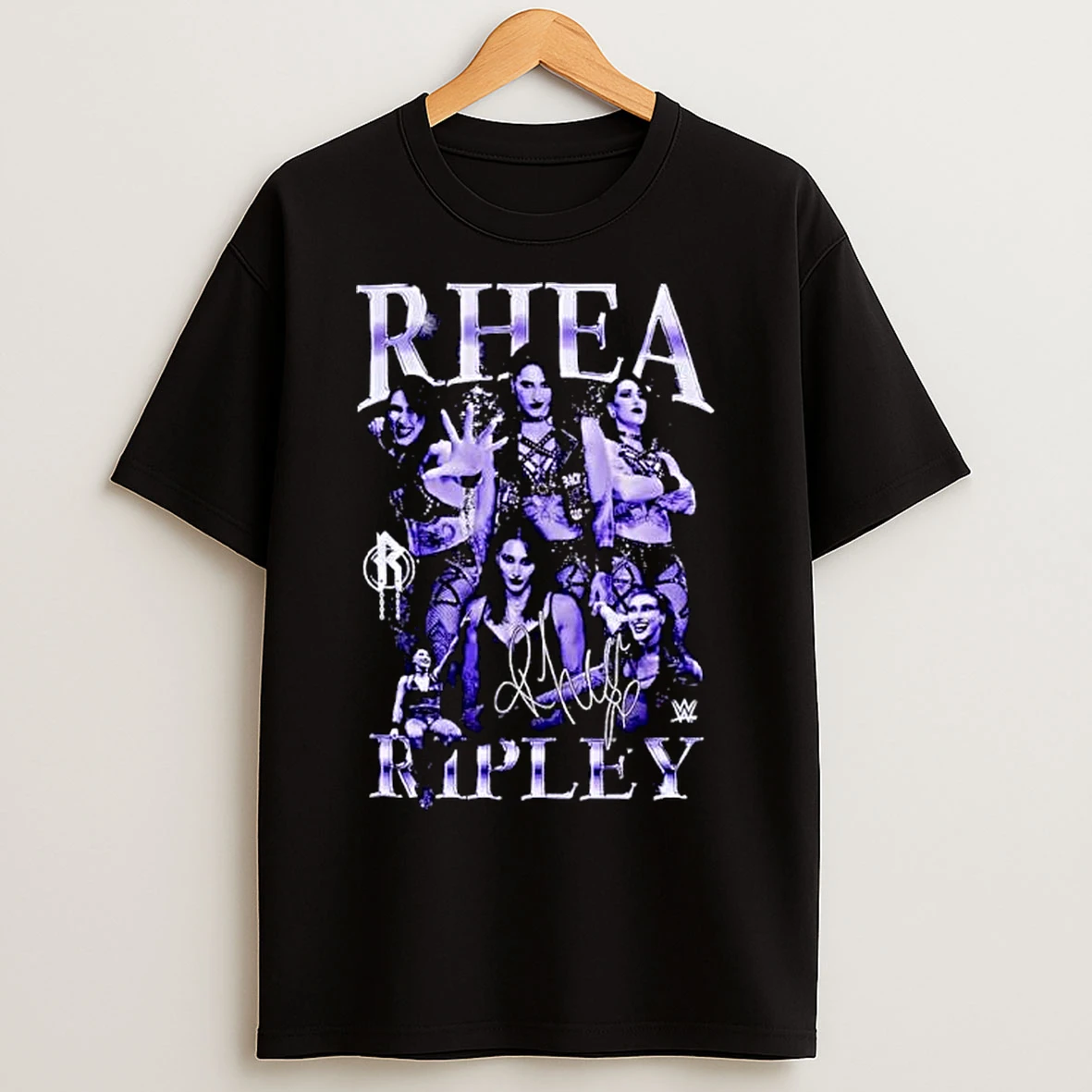 Classic Wwe Rhea Ripley Collage Ornaments T Shirts