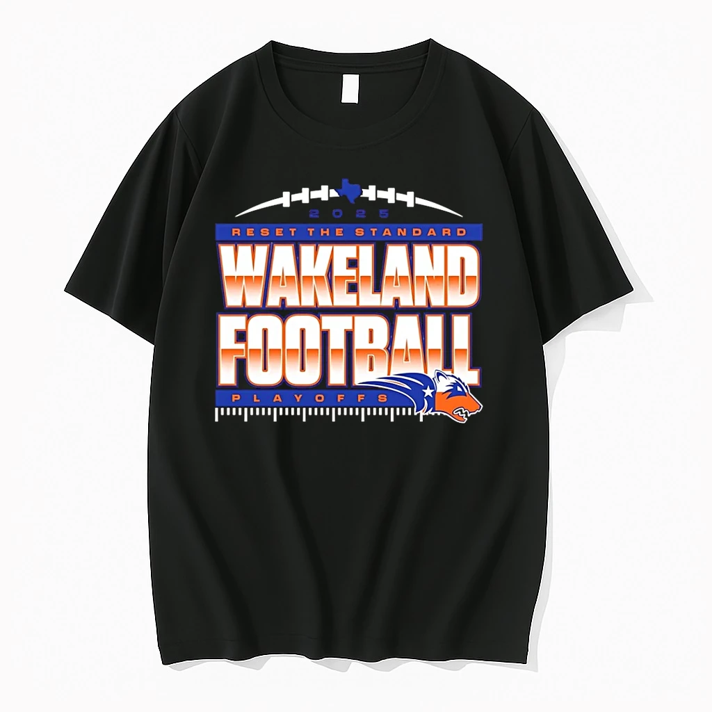 Classic Wakeland Wolverine Football 2025 Reset The Standard Playoffs T Shirts