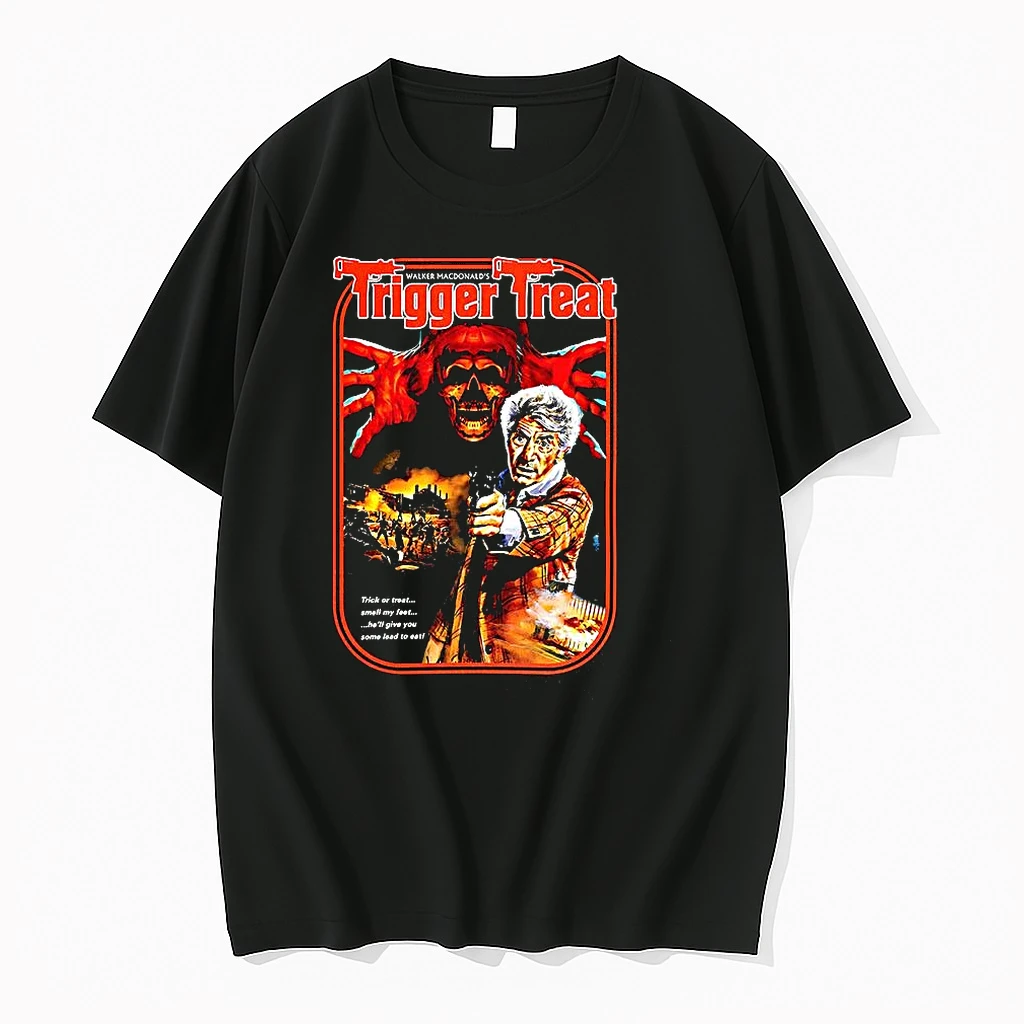 Classic Walker Macdonalds Trigger Treat Trick Or Treat Horror T Shirts