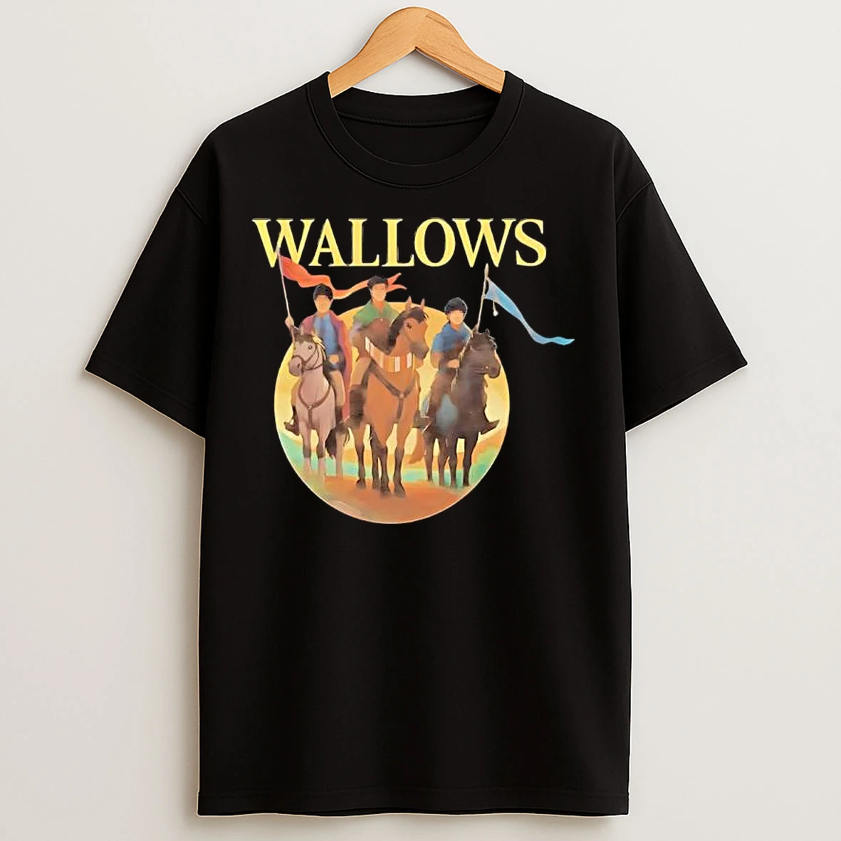 Classic Wallows X Catan Horseback Riding T Shirts