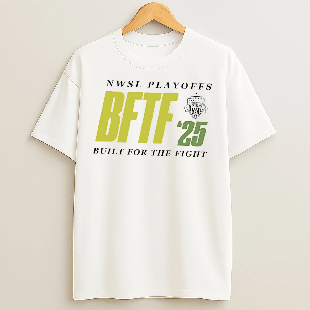 Classic Washington Spirit Built For The Fight 2025 Nwsl Playoffs Bftf T Shirts