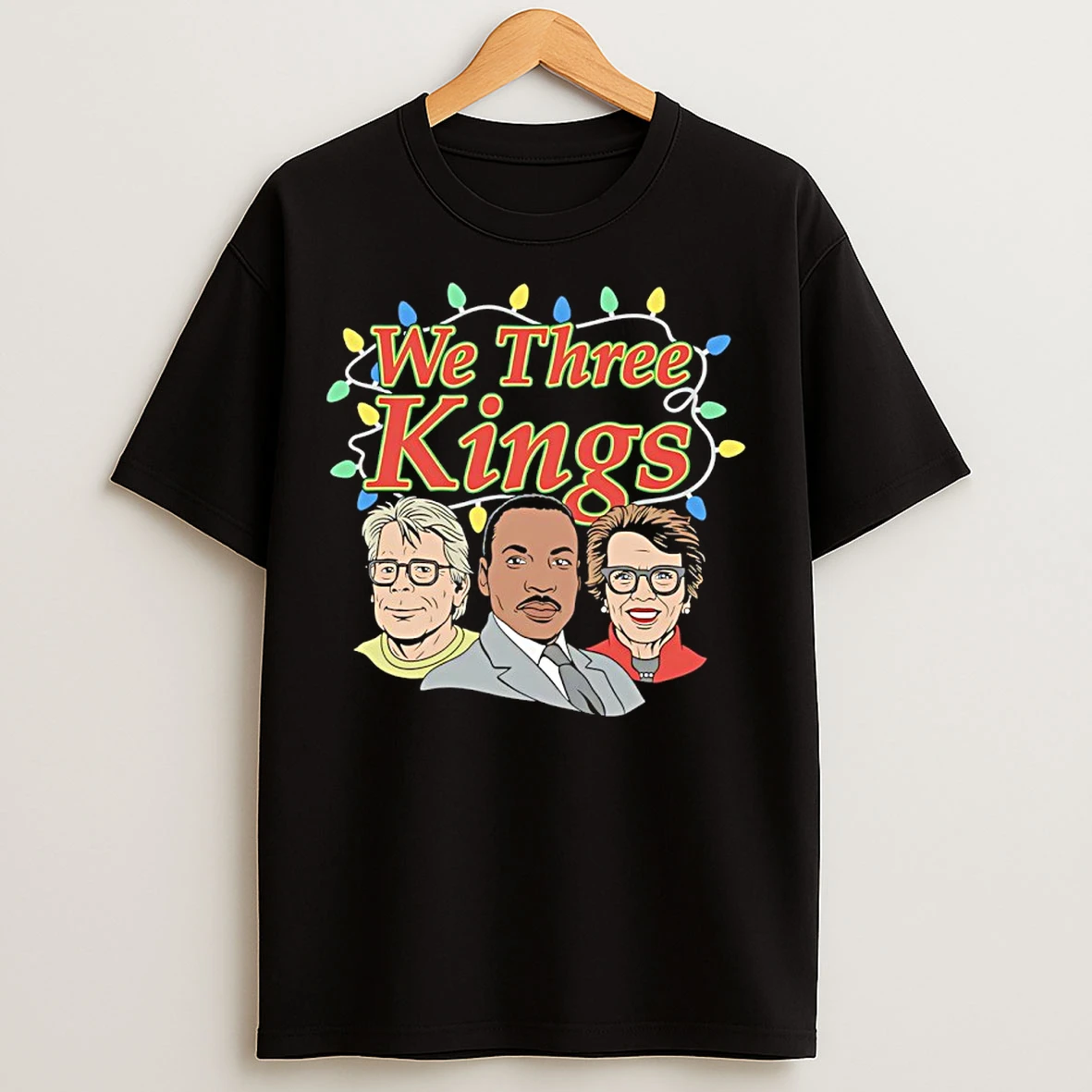 Classic We Three Kings Christmas Light T Shirts