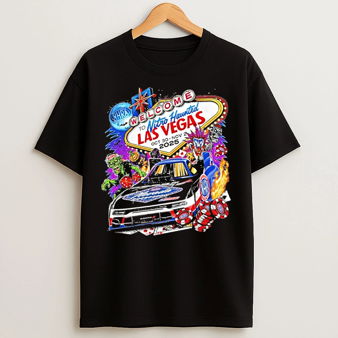 Classic Welcome To Nhra Nevada Nationals Nitro Junkie Event 2025 T Shirts