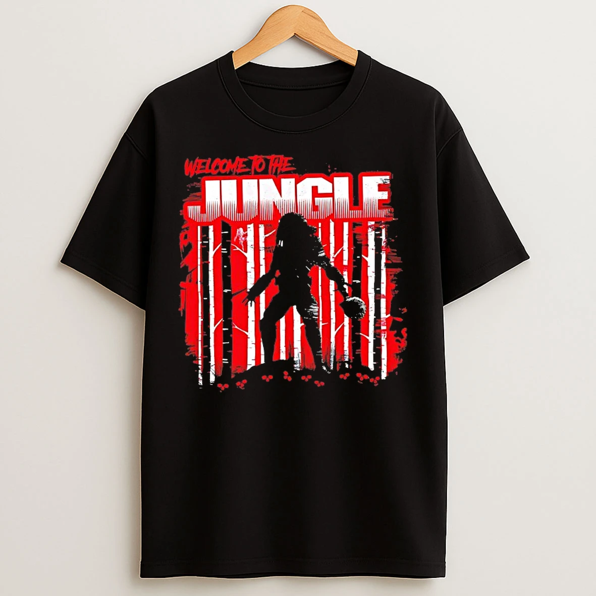 Classic Welcome To The Jungle Predator T Shirts