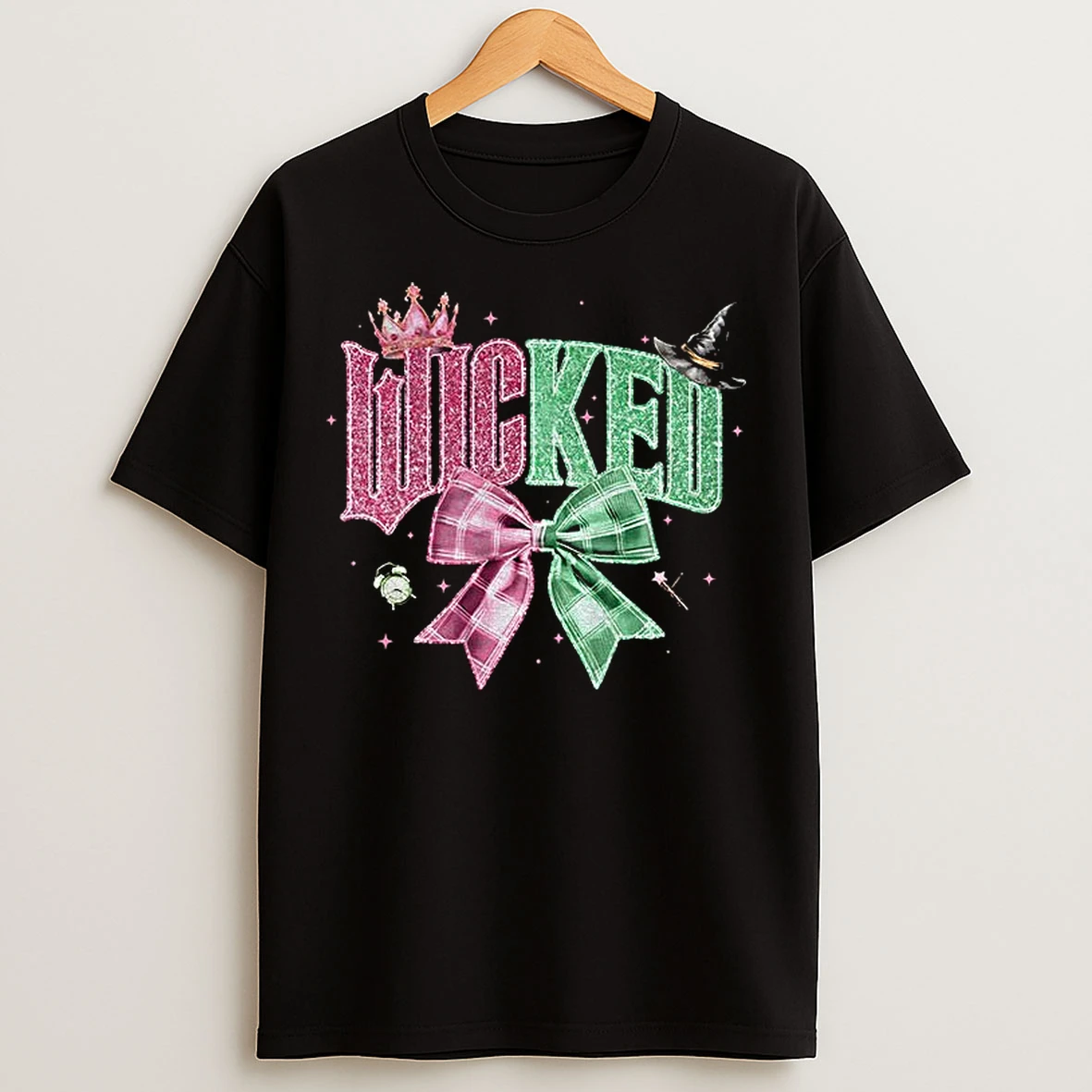 Classic Wicked Musical Defy Gravity Broomstick Halloween T Shirts