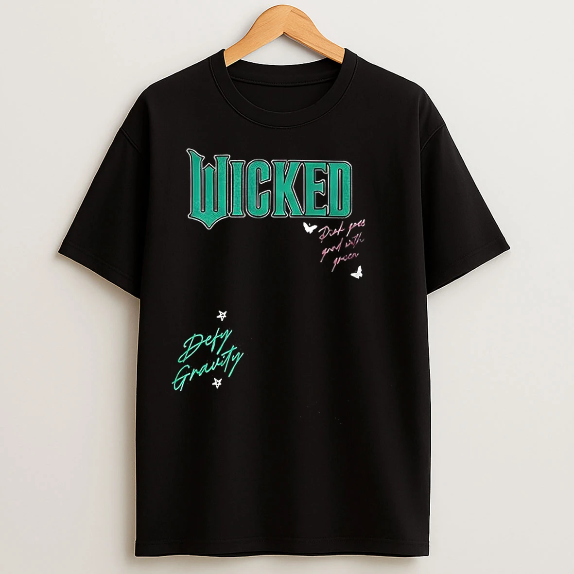 Classic Wicked Pink Goes Good With Green T Shirts