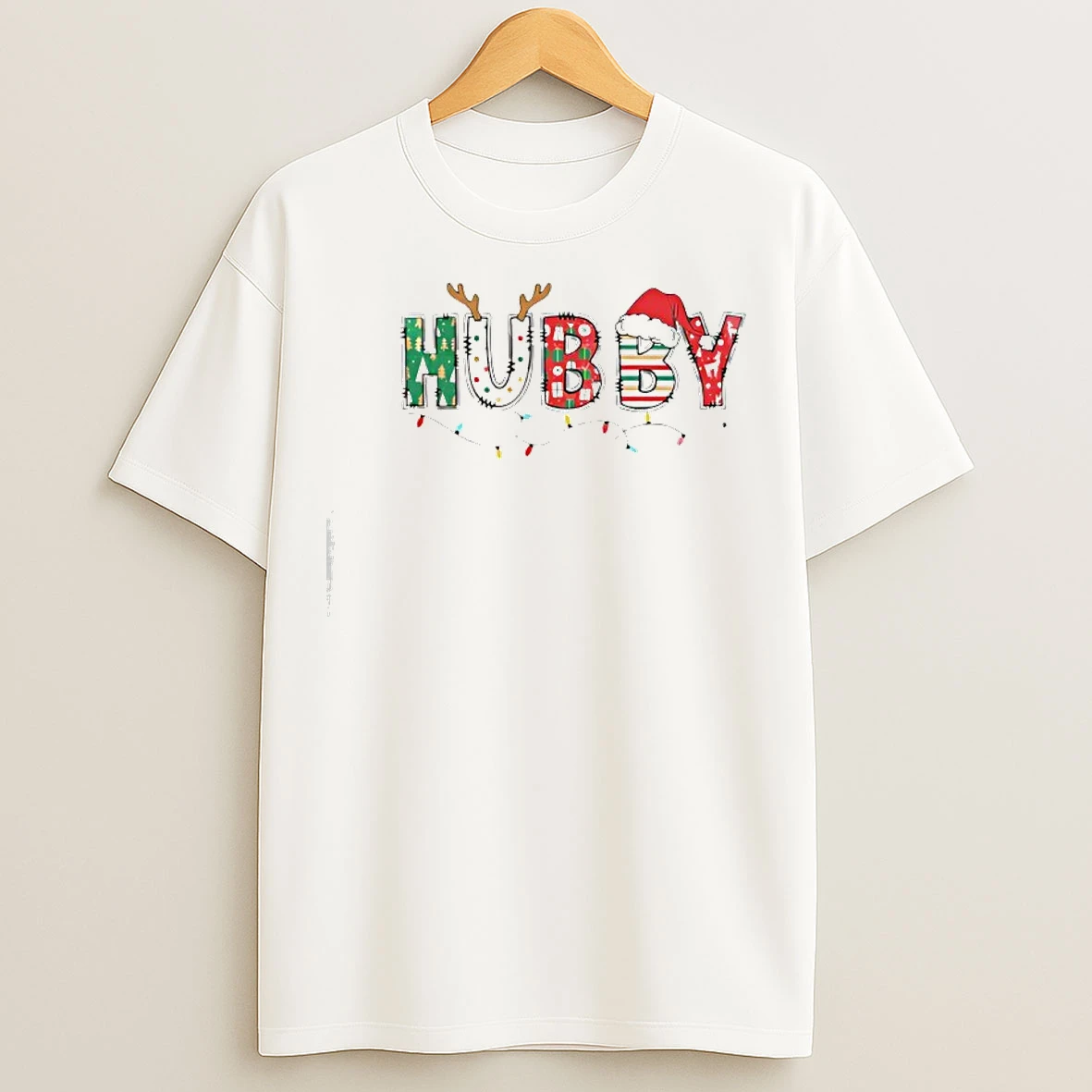 Classic Wifey Hubby Christmas For Xmas 25 T Shirts