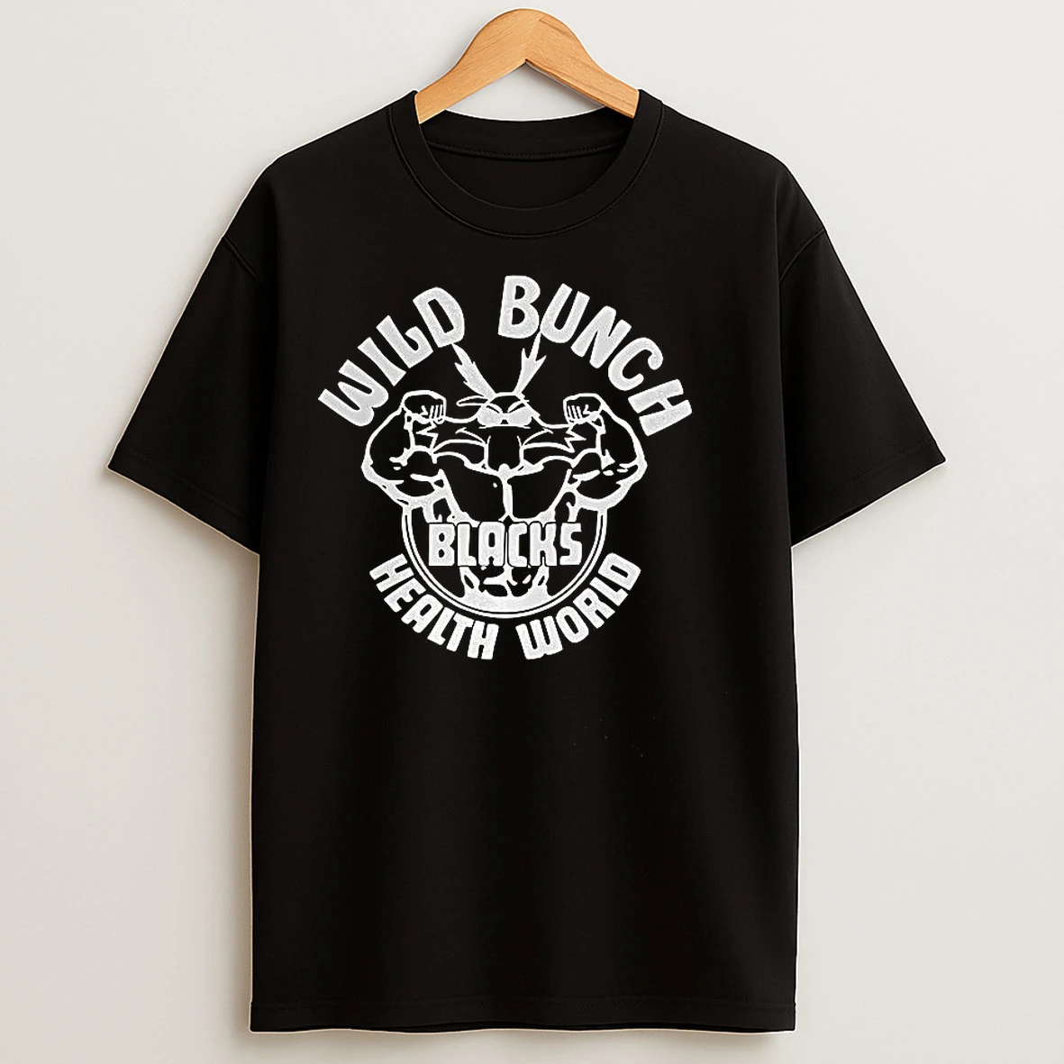 Classic Wild Bunch Blacks Health World T Shirts