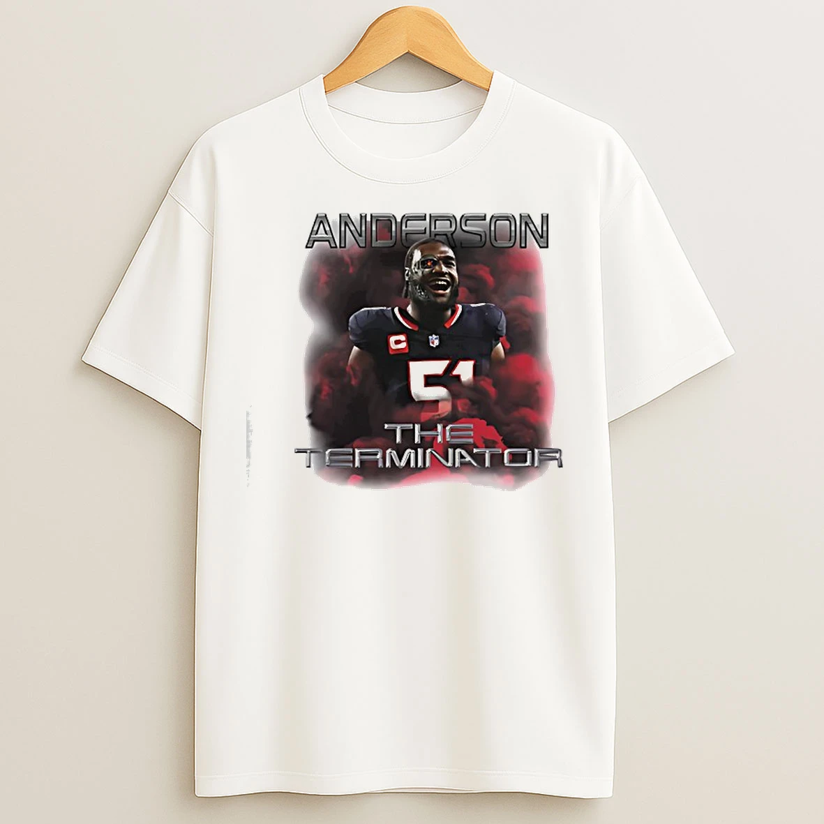Classic Will Anderson Jr The Terminator Houston Texans Football T Shirts