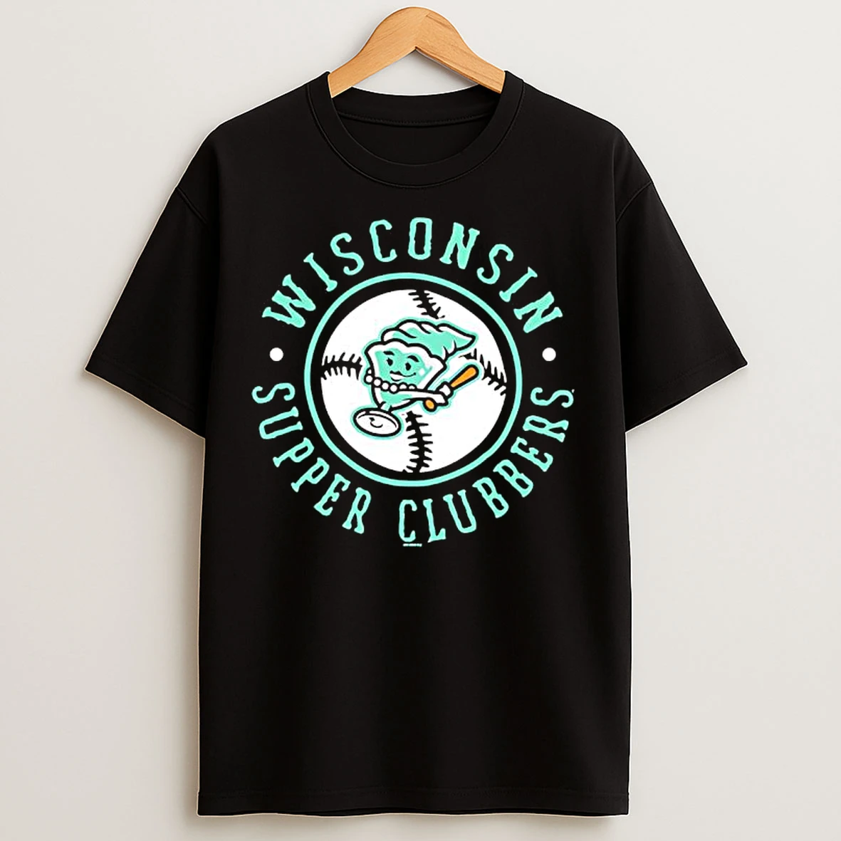 Classic Wisconsin Supper Clubbers Logo T Shirts
