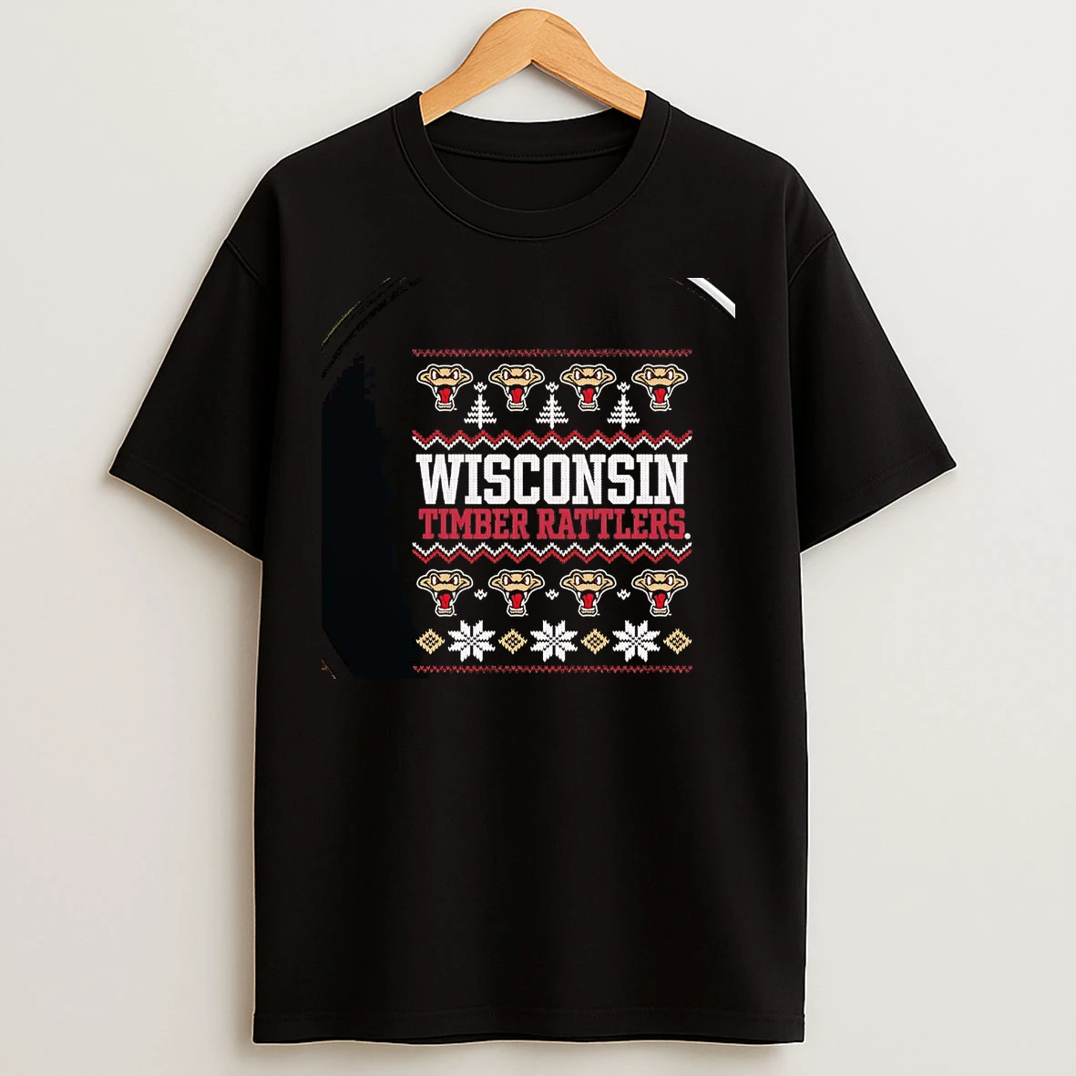 Classic Wisconsin Timber Rattlers Ugly Christmas Chriast T Shirts