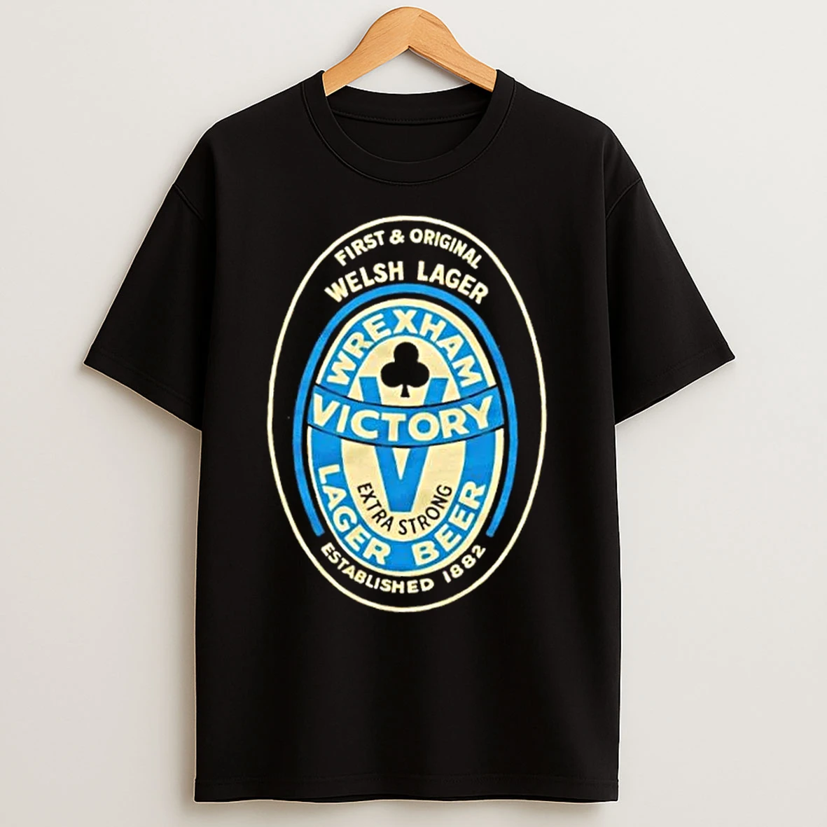 Classic Wrexham Lager Est 1882 Victory T Shirts