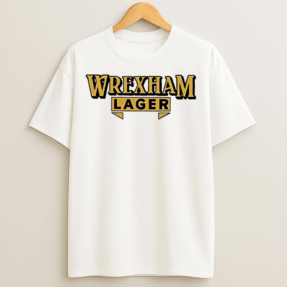 Classic Wrexham Lager Logo T Shirts