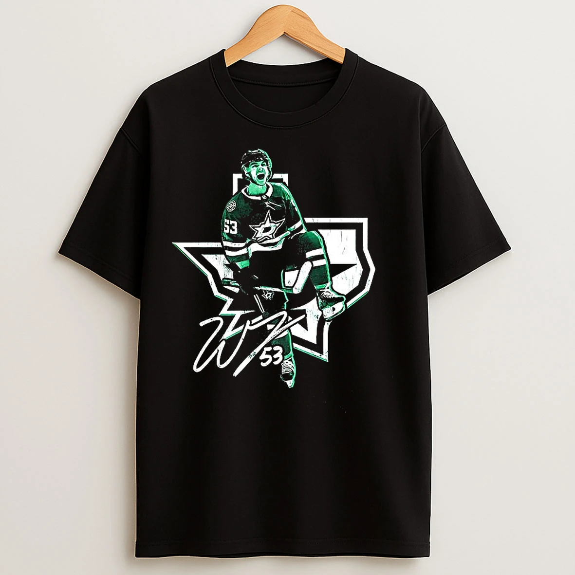 Classic Wyatt Johnston Dallas Stars Nhl Texas T Shirts