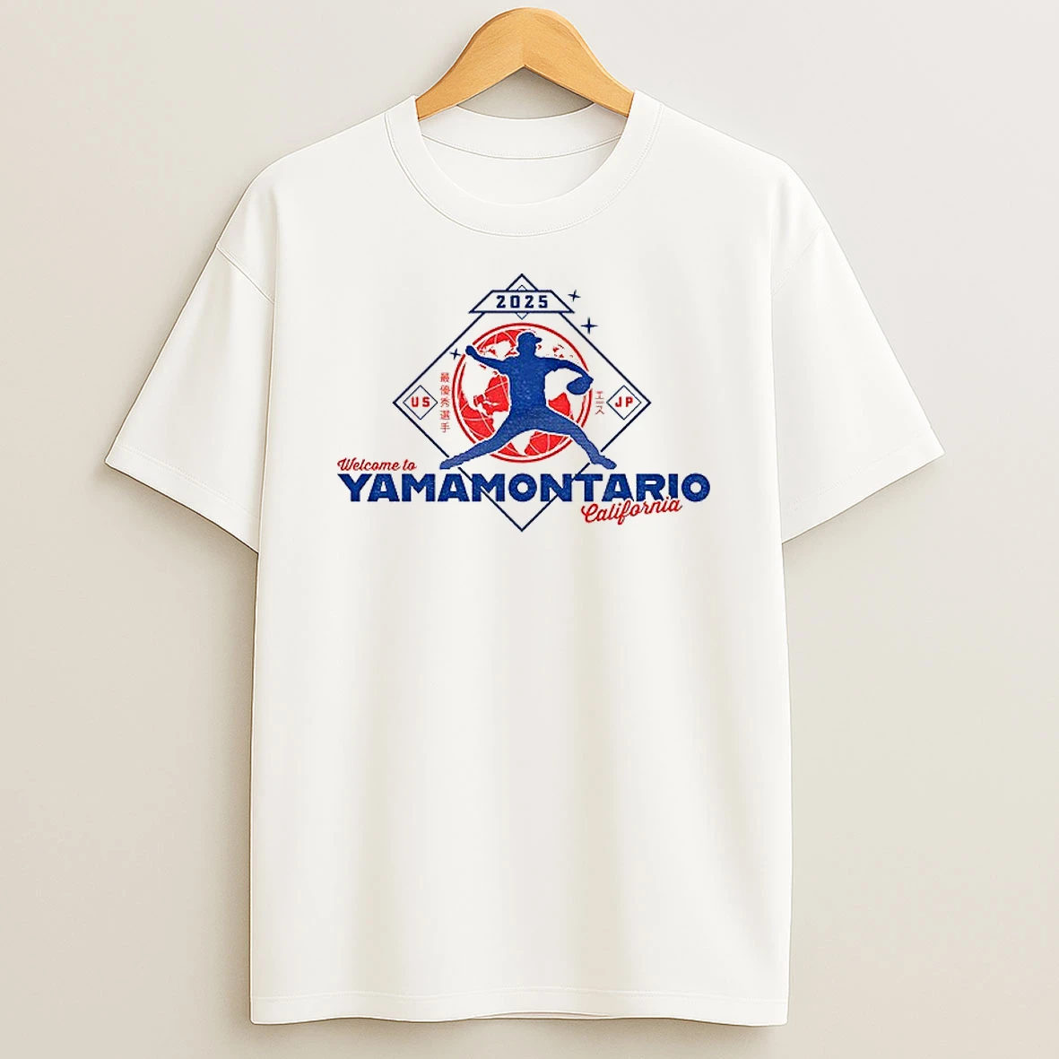 Classic Yoshinobu Yamamoto Welcome To Yamamontario California Los Angeles Dodgers World Series 2025 T Shirts