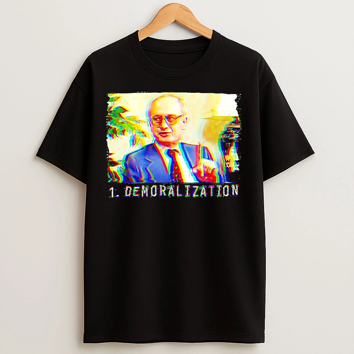 Classic Yuri Bezmenov 1st Stage Of Of Ideological Subversion T Shirts