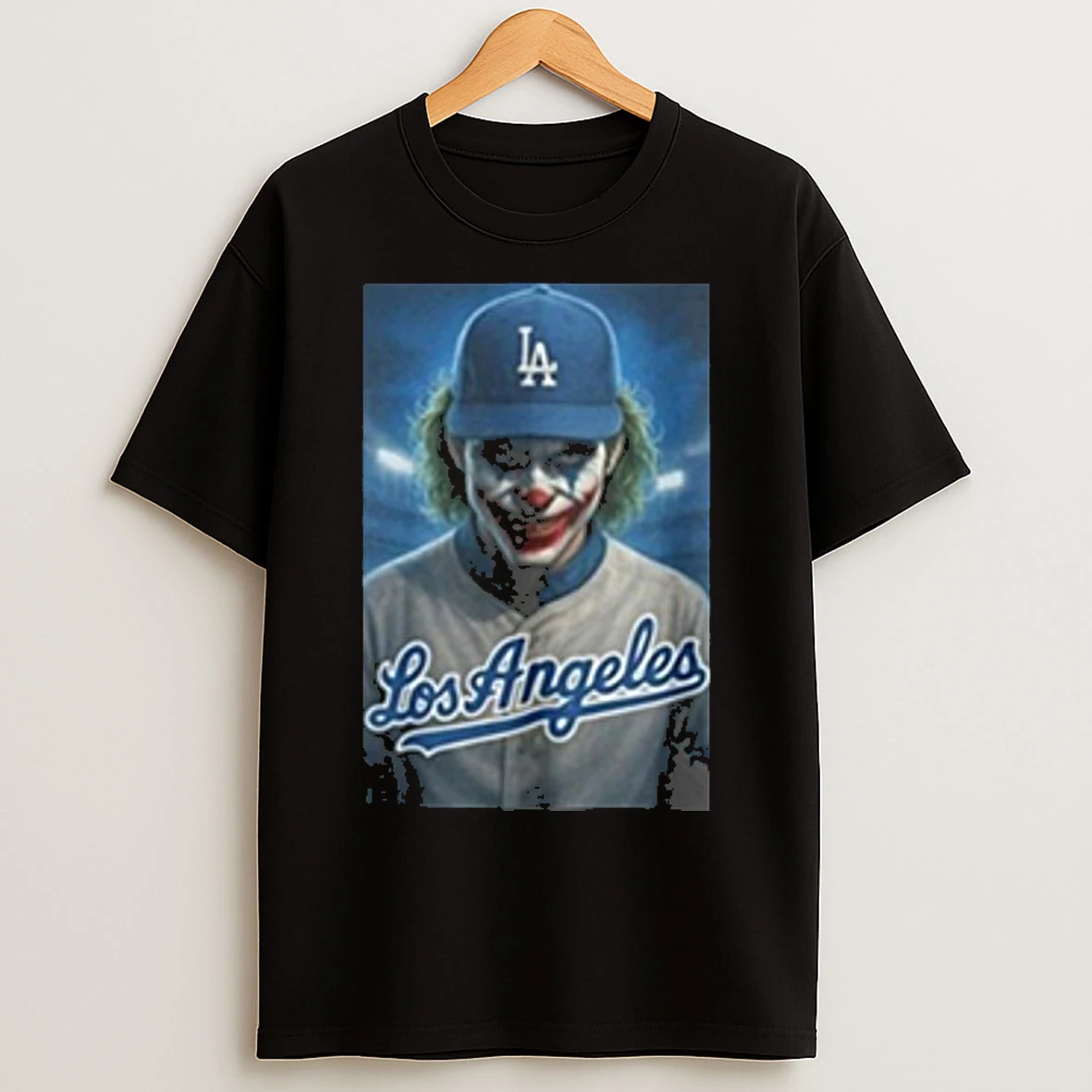 Classic Zayn Malik Los Angeles Dodgers Joker Clown T Shirts