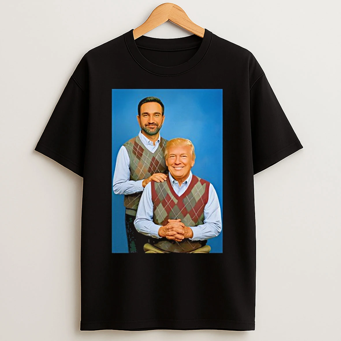 Classic Zohran Mamdani Donald Trump Stepbrothers Parody T Shirts