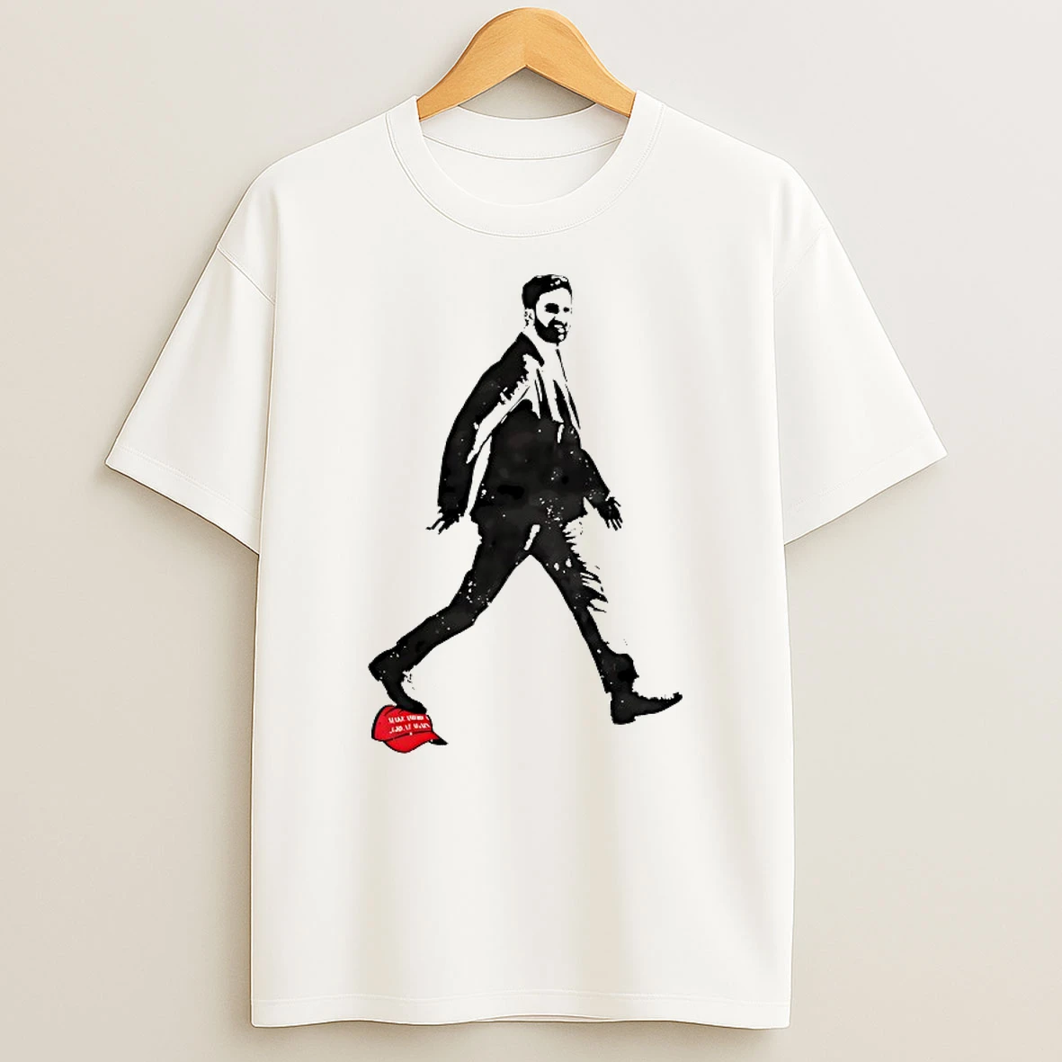 Classic Zohran Mamdani Stepping On Red Hat T Shirts