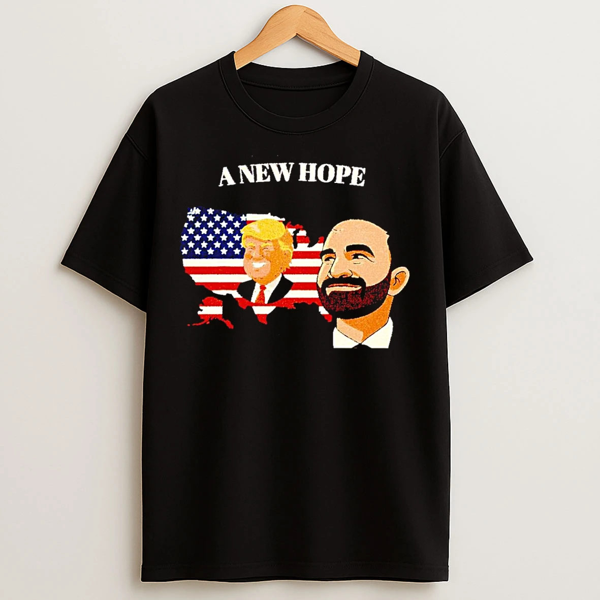 Classic Zohran Mamdani Trump A New Hope T Shirts