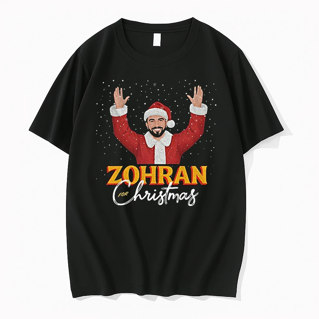 Classic Zohran For Christmas Funny Mamdani Mayor Santa T Shirts