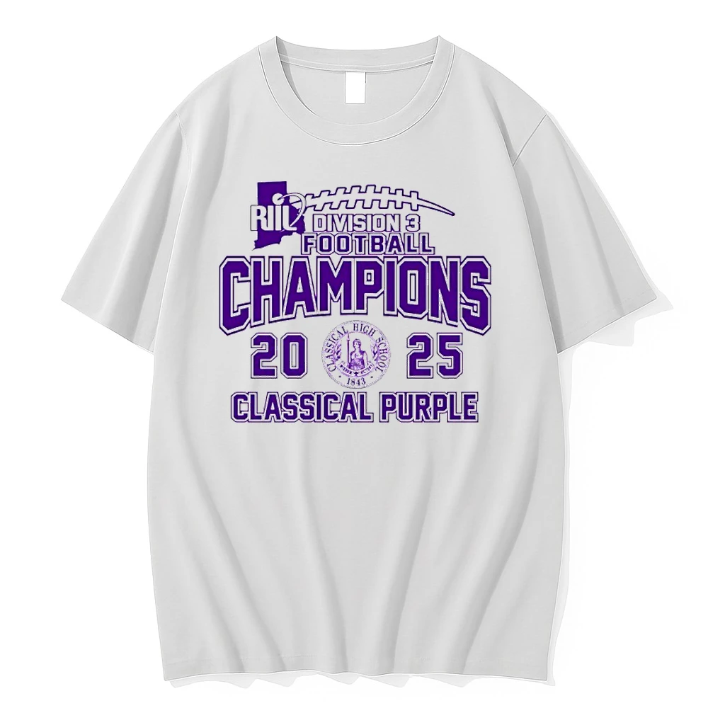 Classical Purple 2025 Riil Football Champions Division 3 Shirts