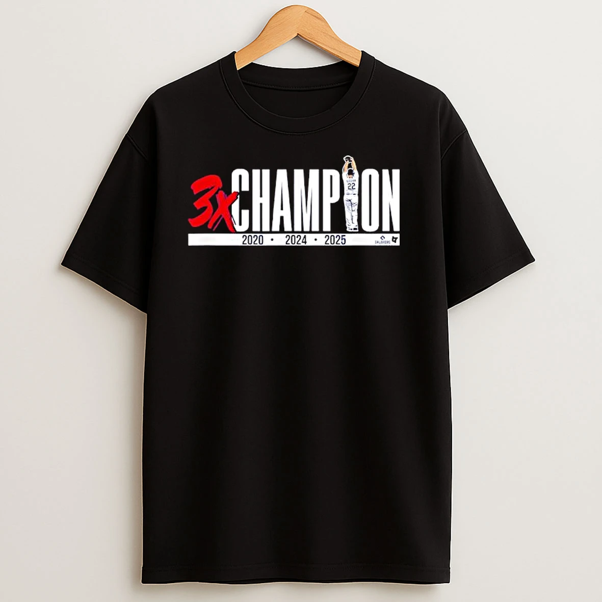 Clayton Kershaw Three Time Champion Los Angeles Baseball T Shirts