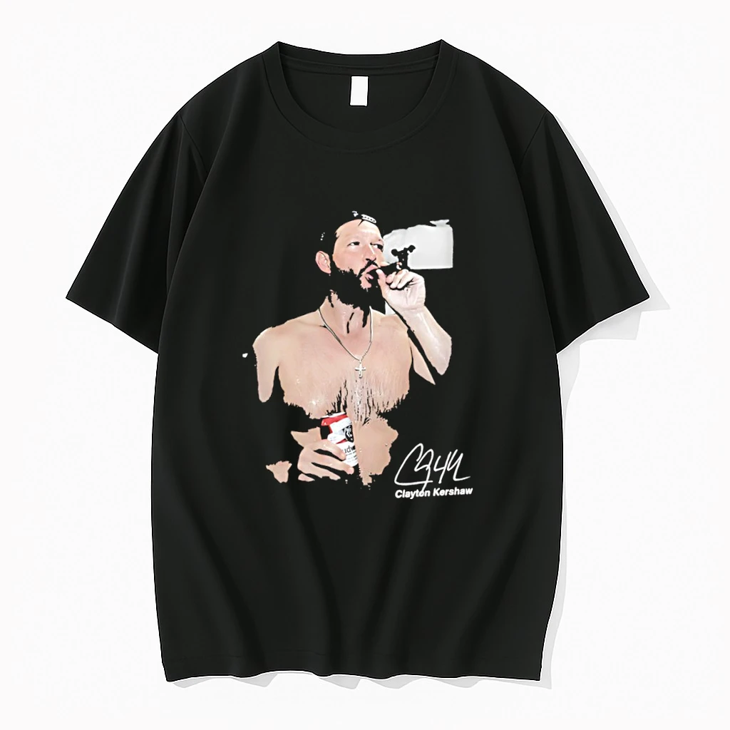 Clayton Kershaw Smoking Los Angeles Dodgers Baseball Meme Shirts