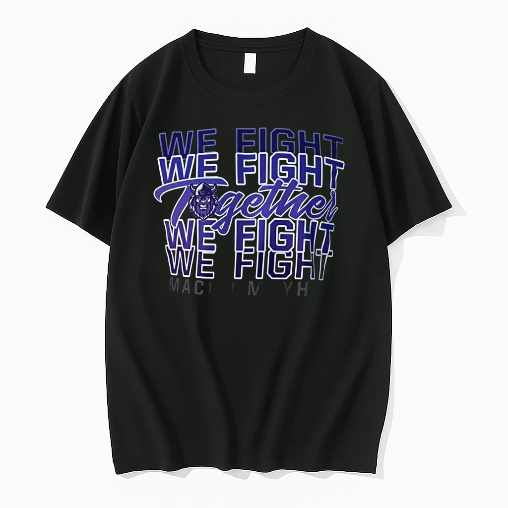 Clear The Benches We Fight Together Cancer Macon Mayhem Shirts