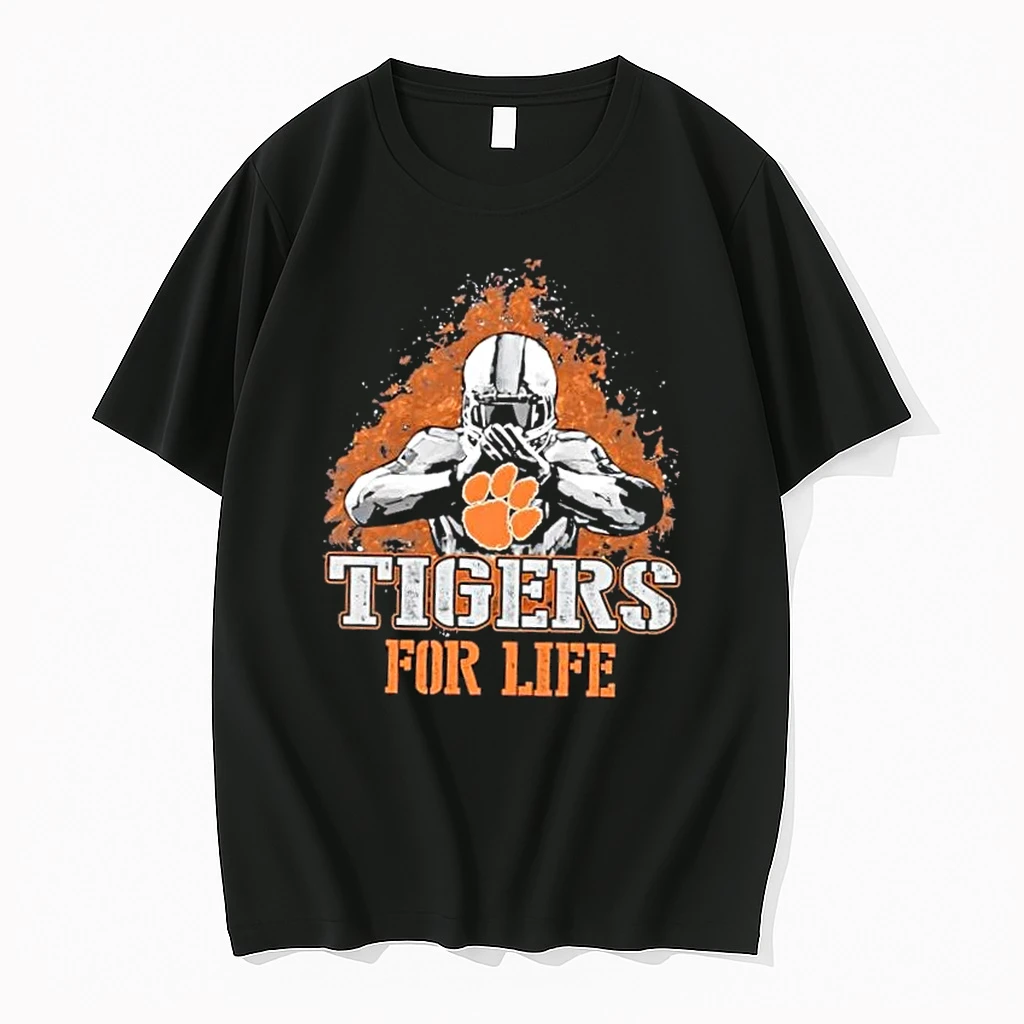Clemson Tigers Football For Life Shirts