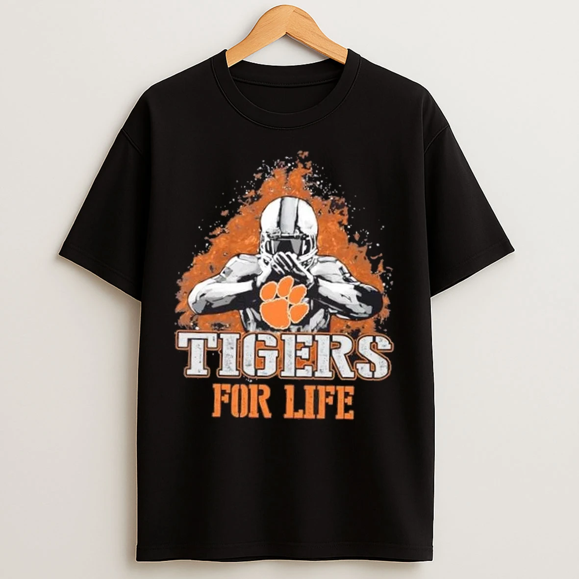Clemson Tigers Football For Life T Shirts