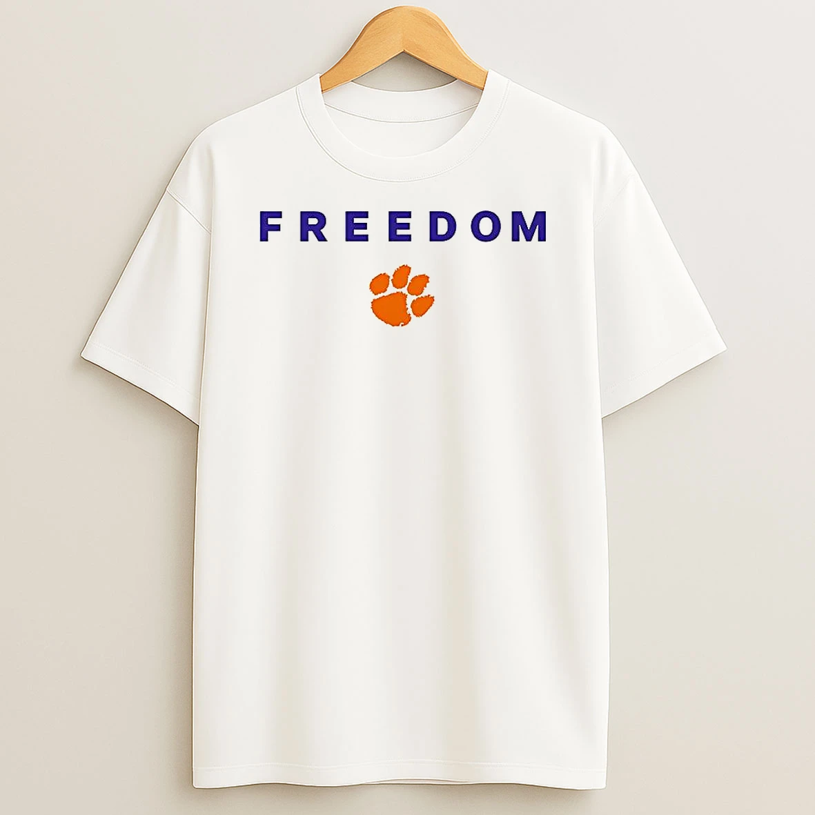 Clemson Tigers Football Freedom Logo Shirts