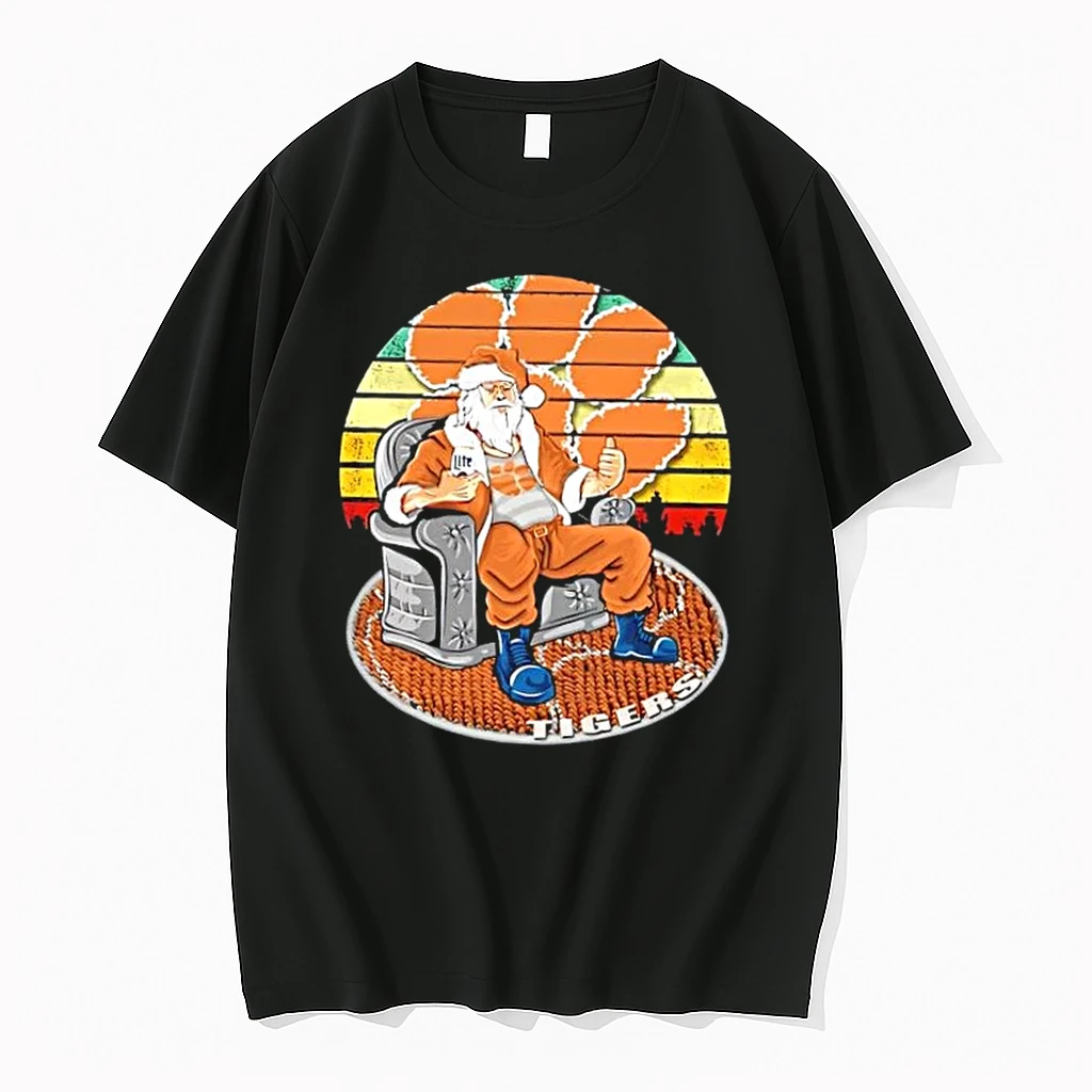 Clemson Tigers X Santa Claus Christmas Vintage Shirts