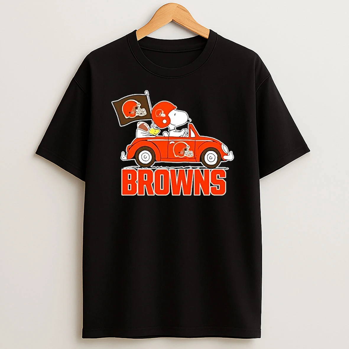Cleveland Browns Football X Snoopy Drive Car Shirts