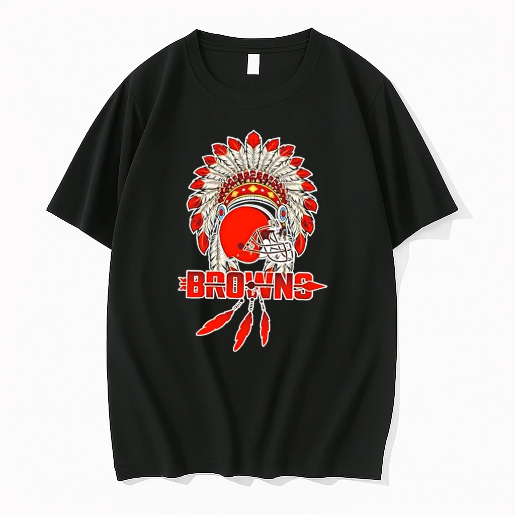 Cleveland Browns Football X Native American Shirts