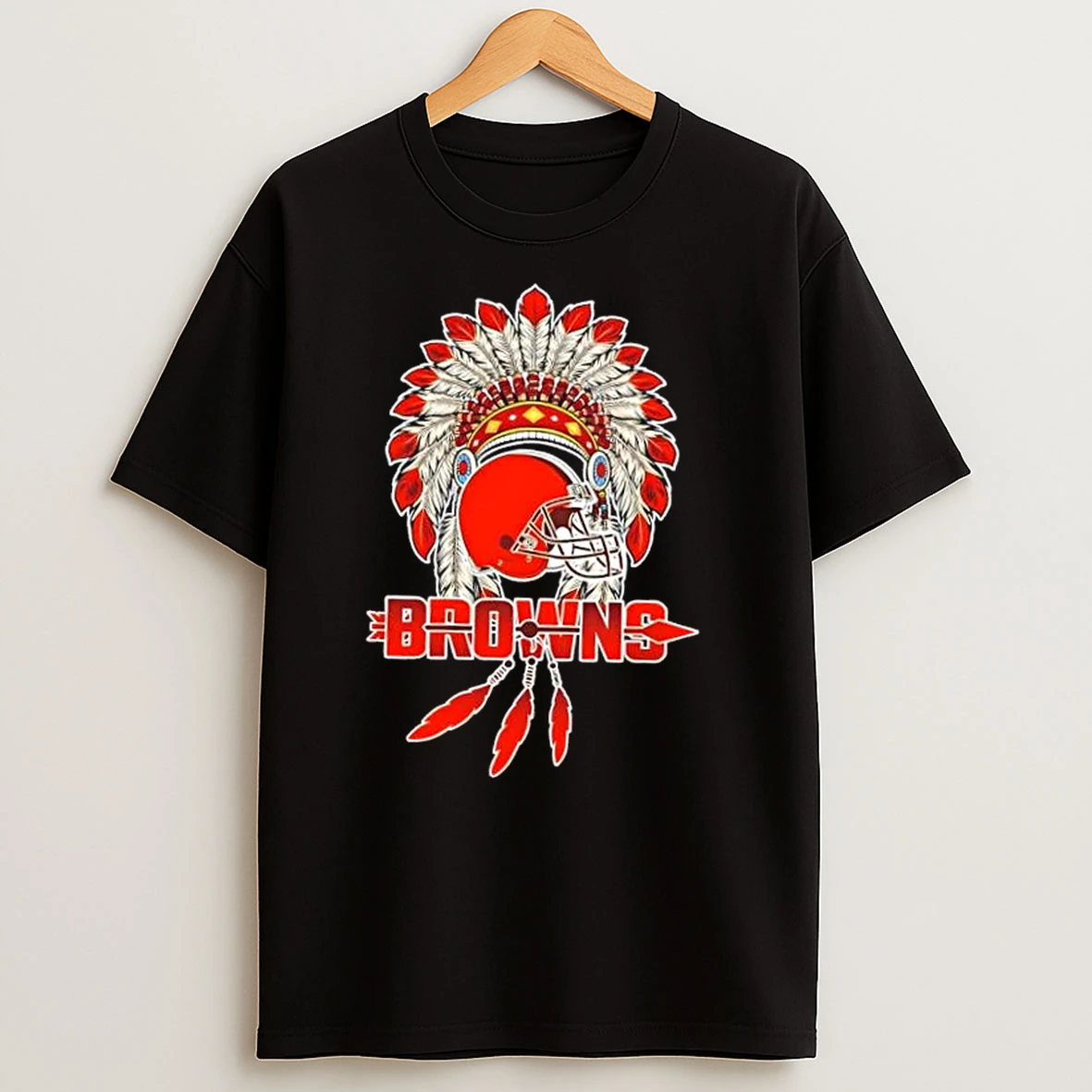 Cleveland Browns Football X Native American T Shirts