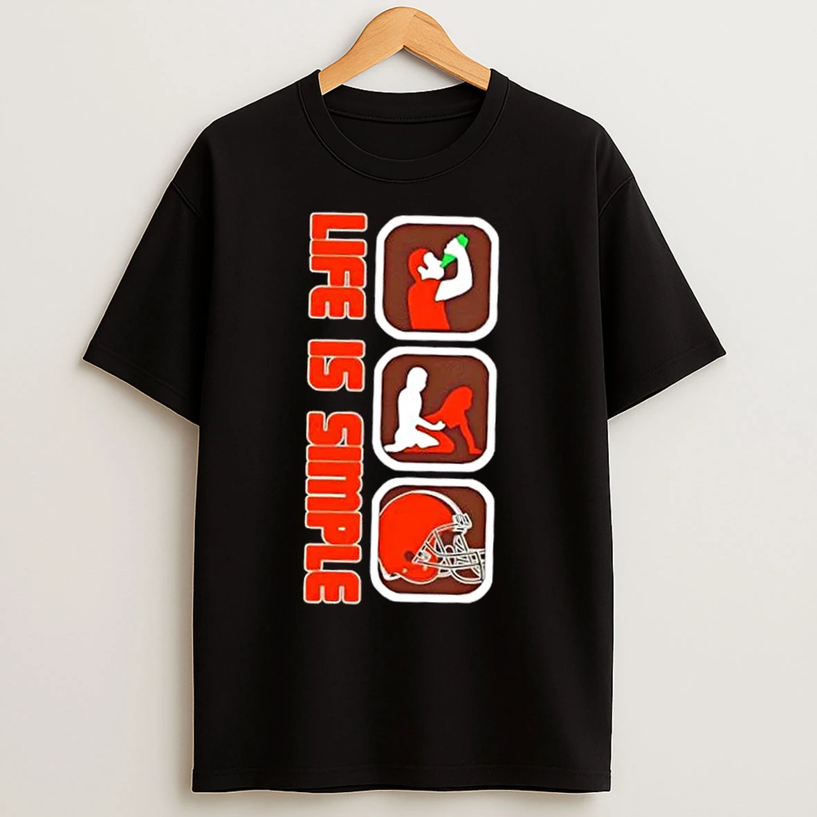 Cleveland Browns Football Life Is Simple T Shirts