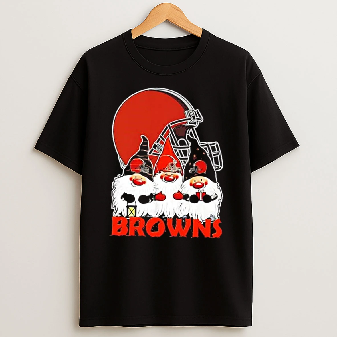 Cleveland Browns X Gnomes Xmas Christmas Shirts
