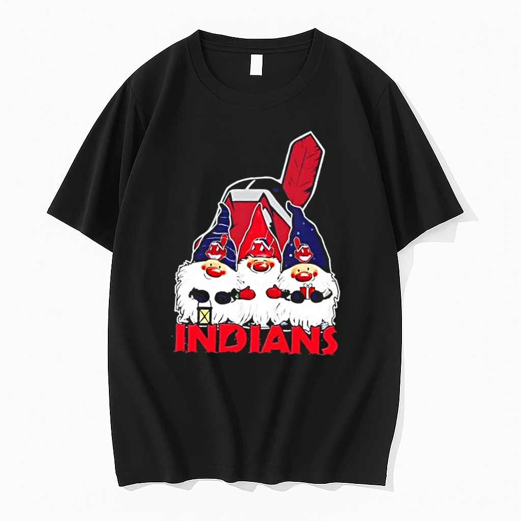 Cleveland Indians X Gnomes Xmas Christmas Shirts
