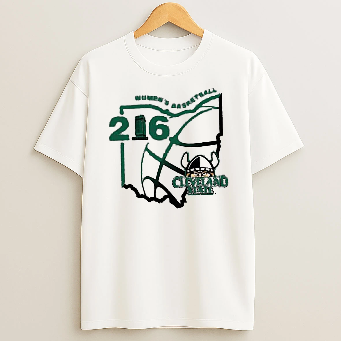 Cleveland State Vikings Womens Basketball 216 Shirts